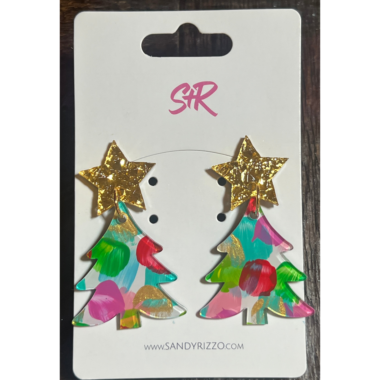 Merry and Bright Tree Earring