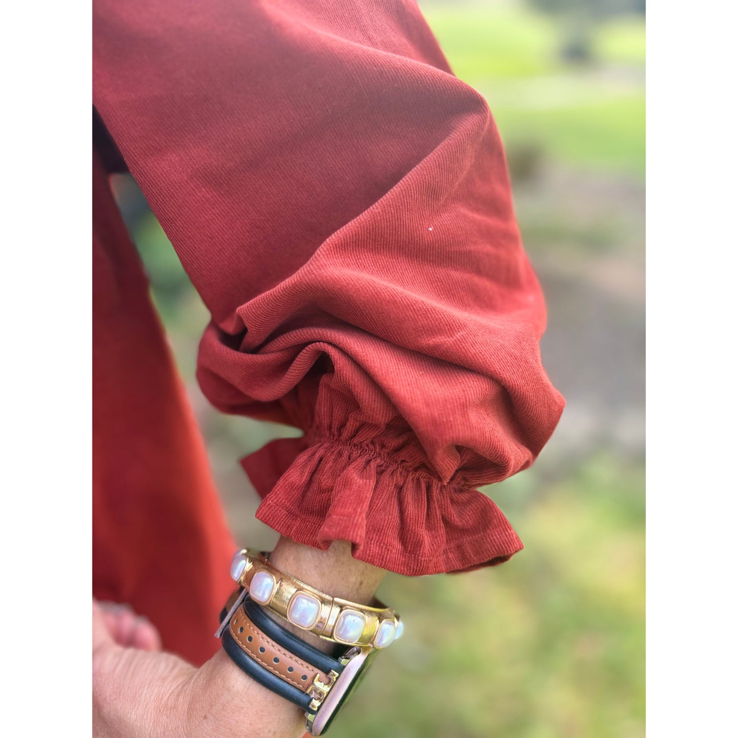 Ren Corduroy Mini Dress