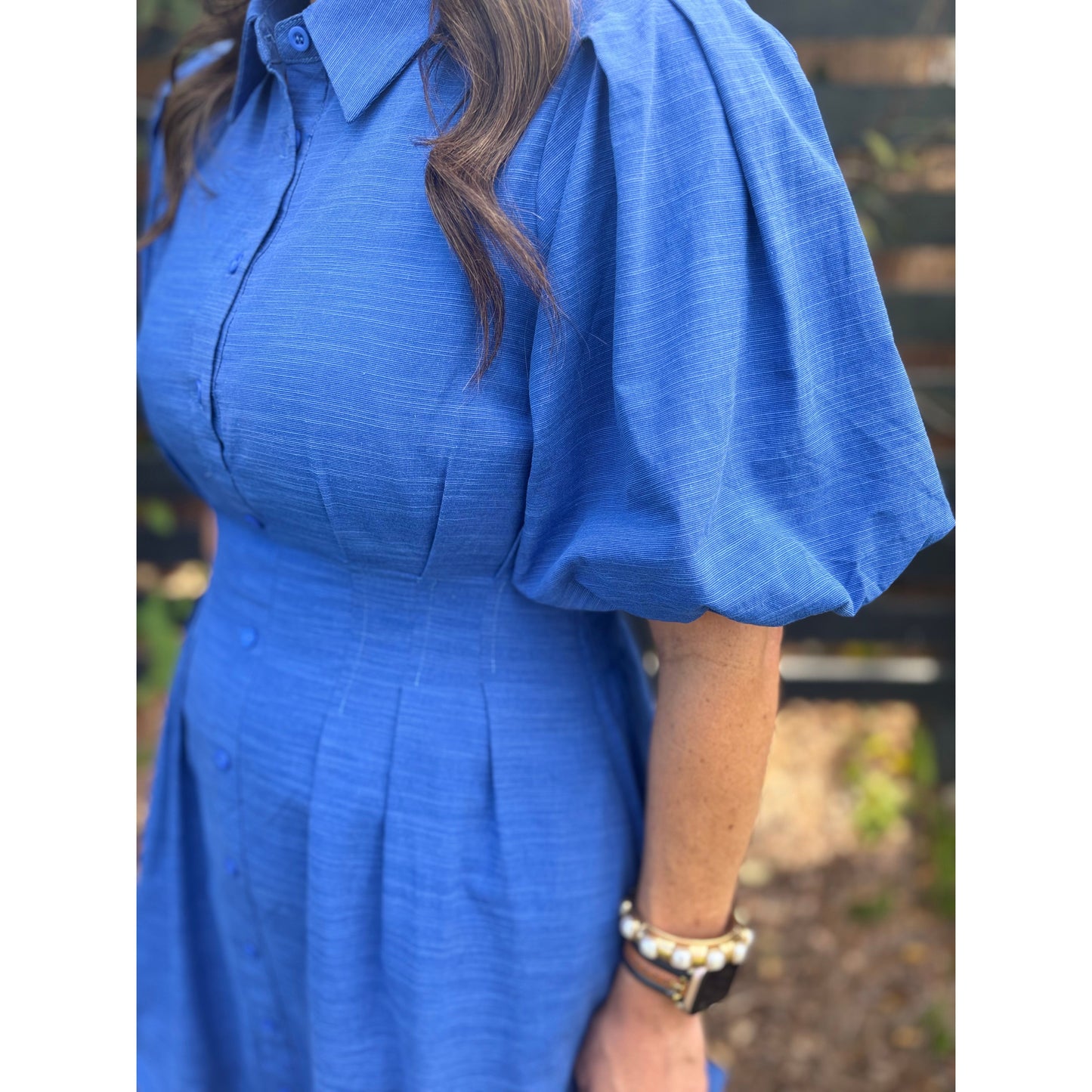 Remi Mini Dress - Blue