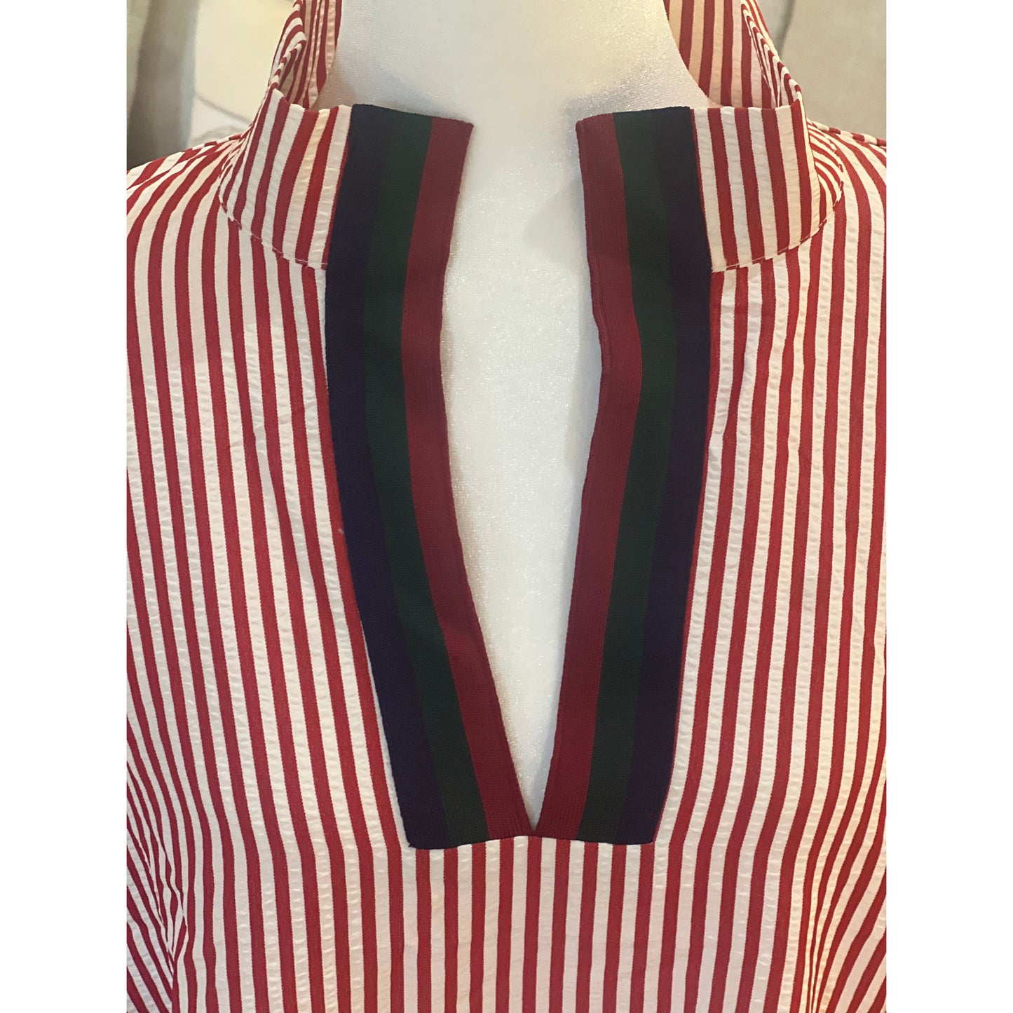 Curvy Autumn Striped Top