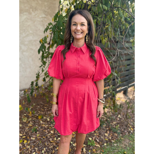 Remi Mini Dress - Red