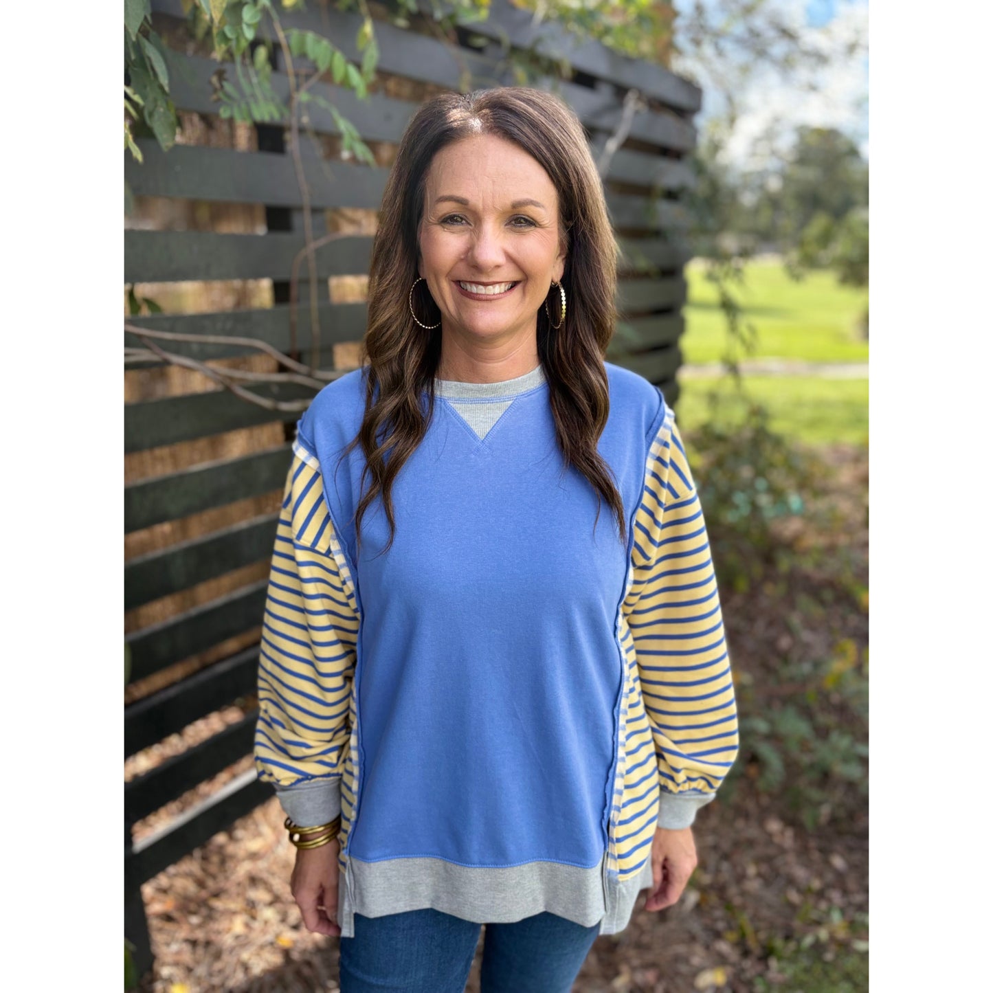 Lazy Sunday Sweatshirt - Blue