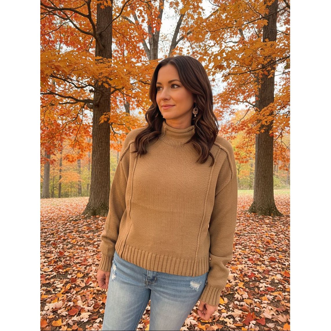 Marley Mock Neck Sweater