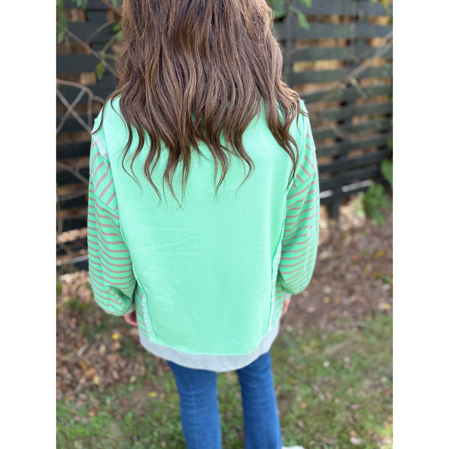 Lazy Sunday Sweatshirt - Green