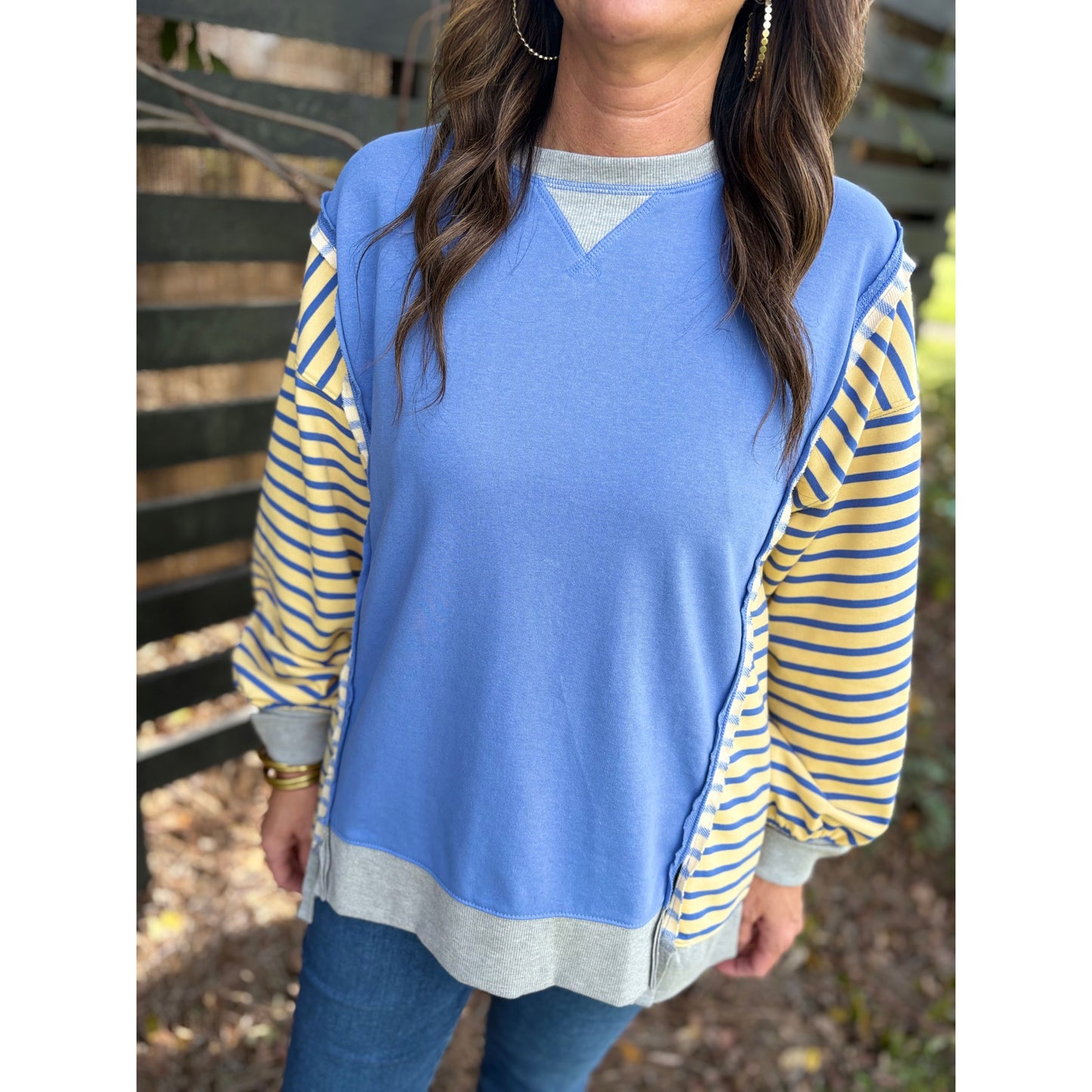 Lazy Sunday Sweatshirt - Blue