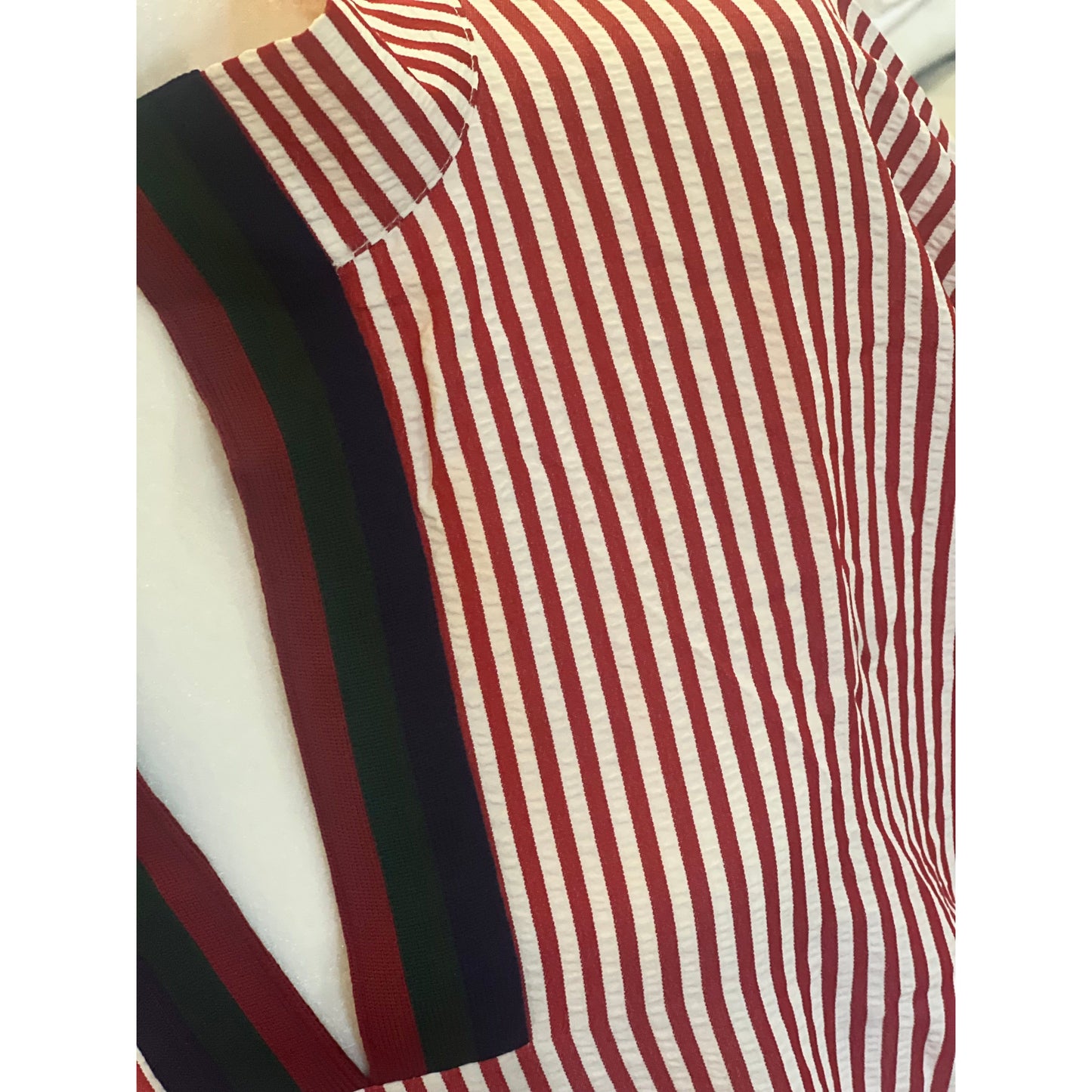 Curvy Autumn Striped Top