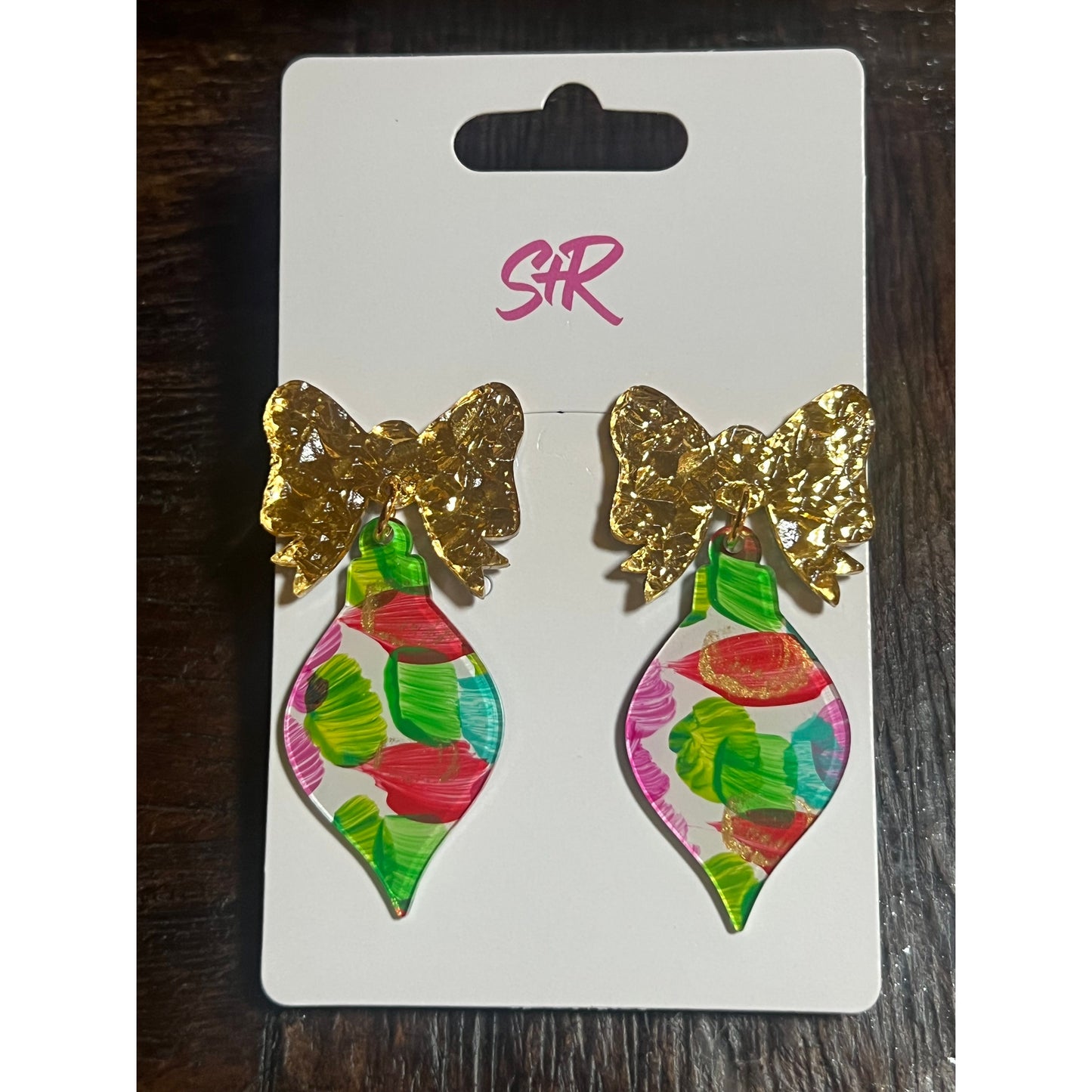 Merry and Bright Ornament Earrings