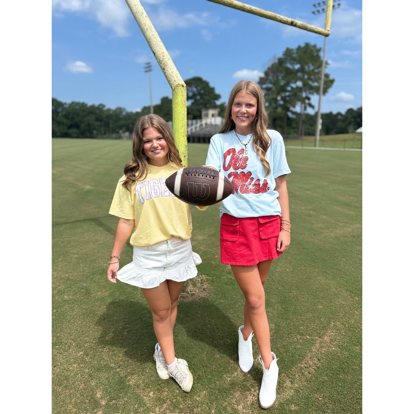 LSU Tigers Checker Tee