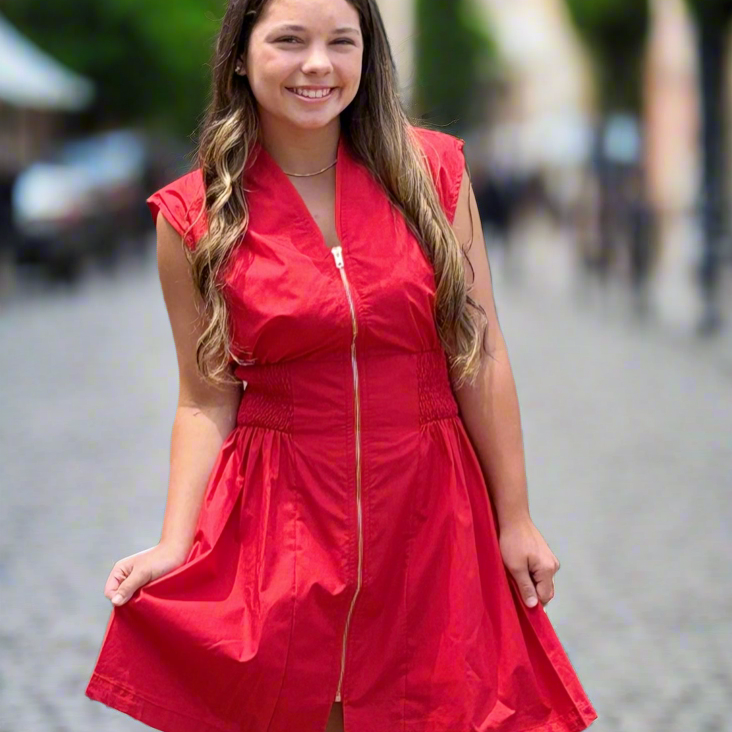 Ella Dress (Red)