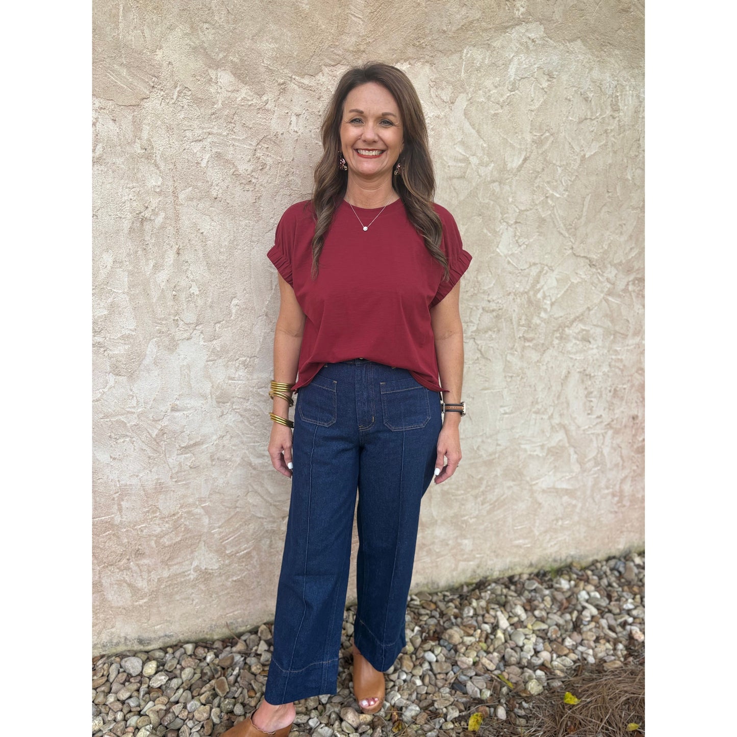 Demi Wide-Leg Jean - Dark Denim