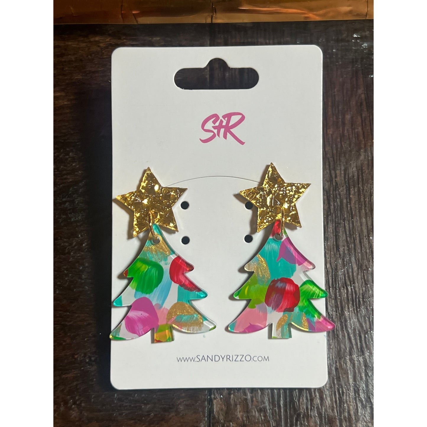 Merry and Bright Tree Earring