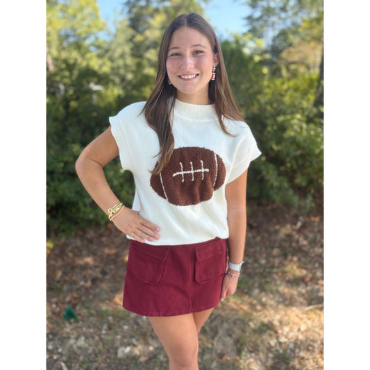 Game Day Skort Maroon