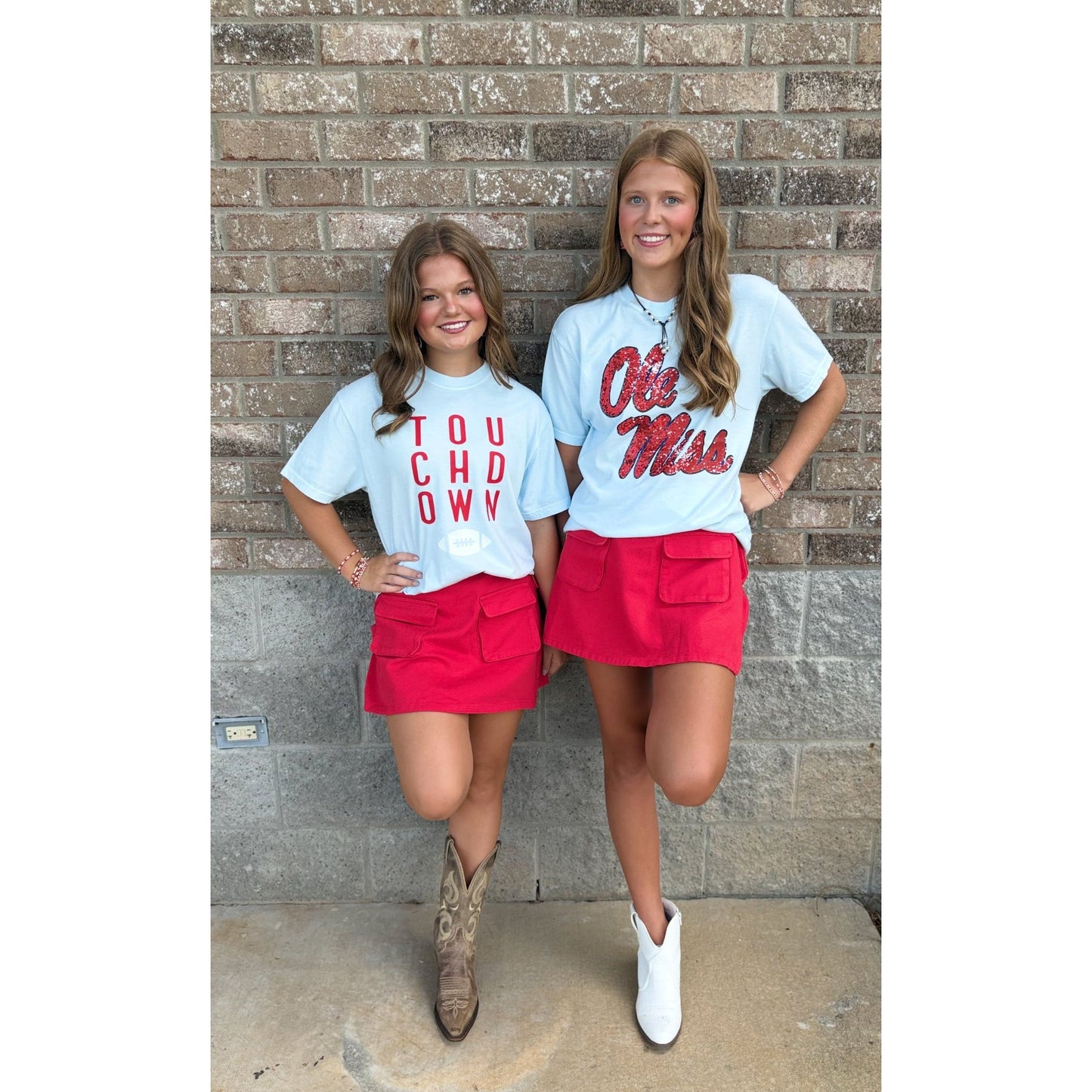 Game Day Skort Red