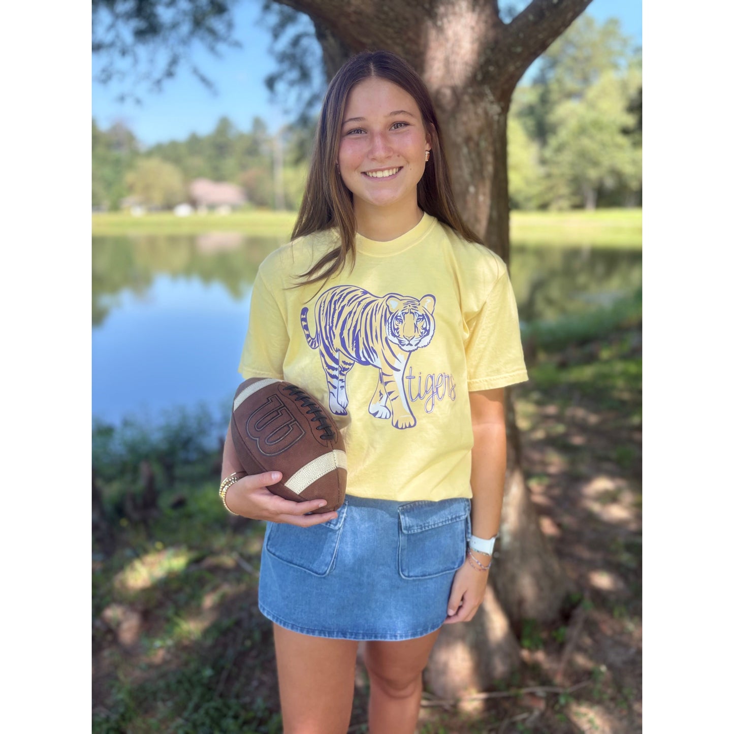 Game Day Skort Denim