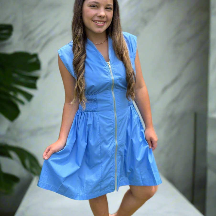 Ella Dress (Blue)