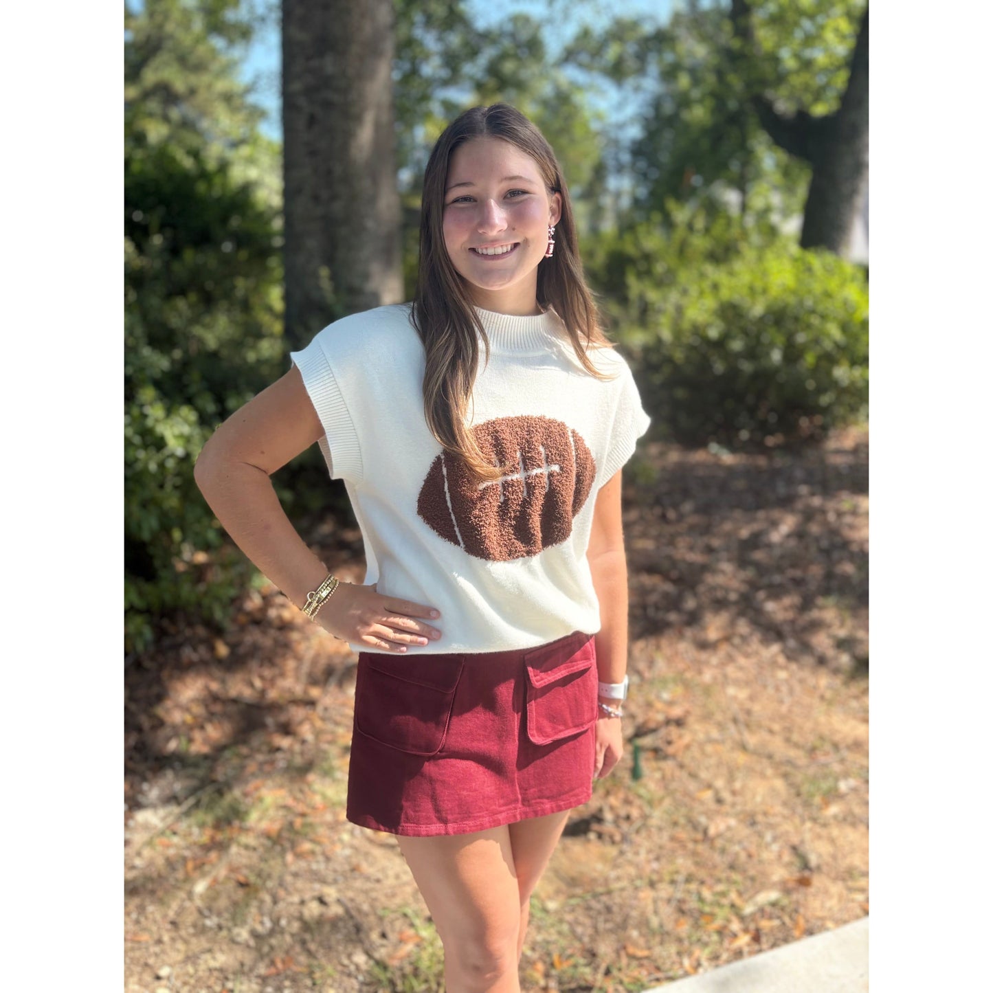 Game Day Skort Maroon