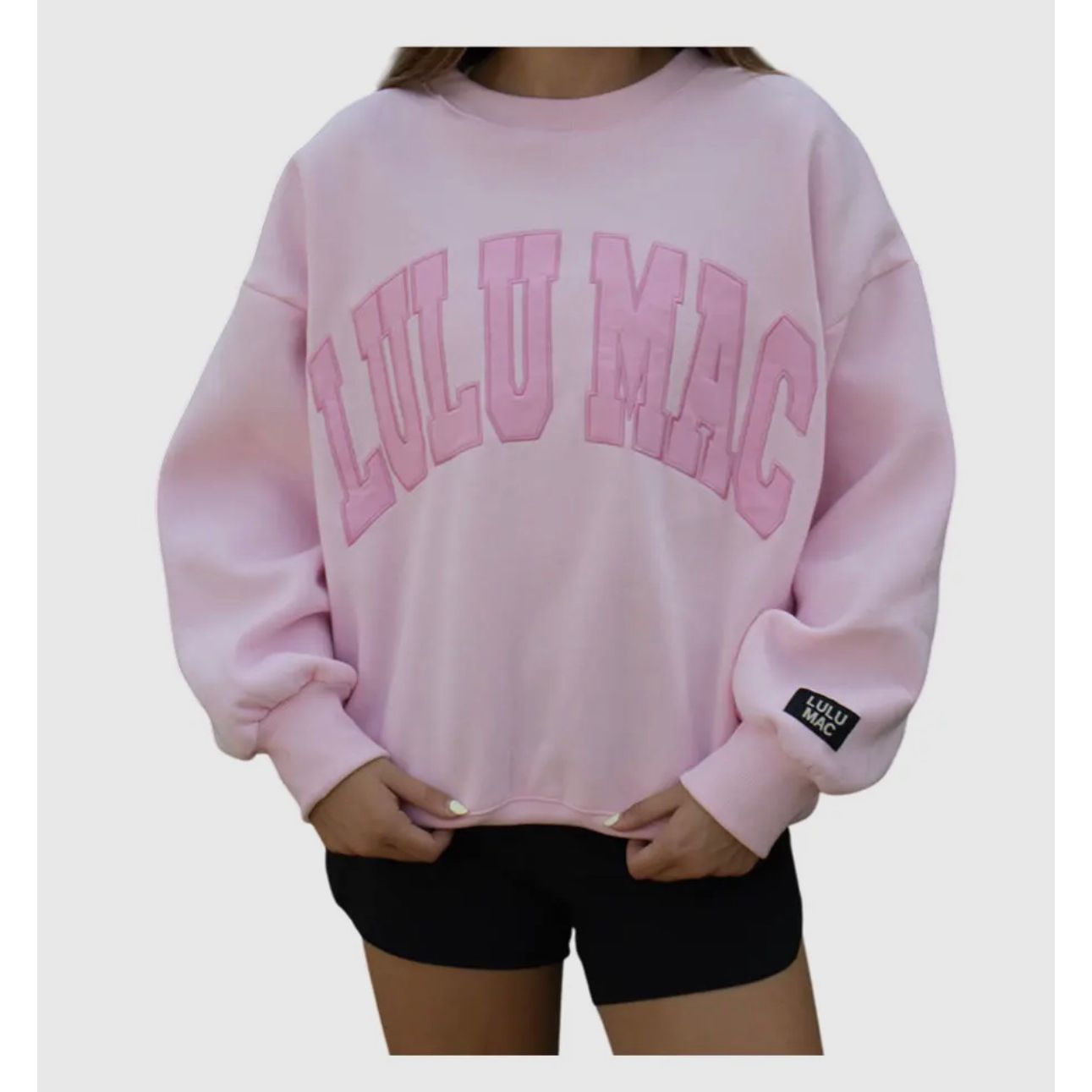 LULU MAC Sweatshirt - Monochromatic Pink