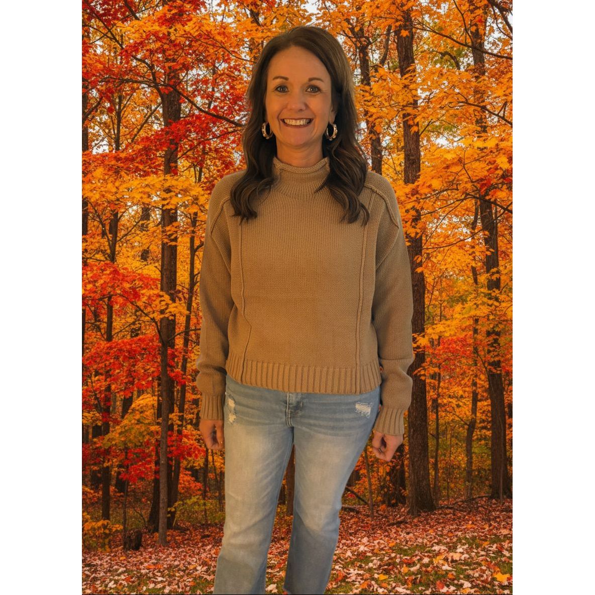 Marley Mock Neck Sweater