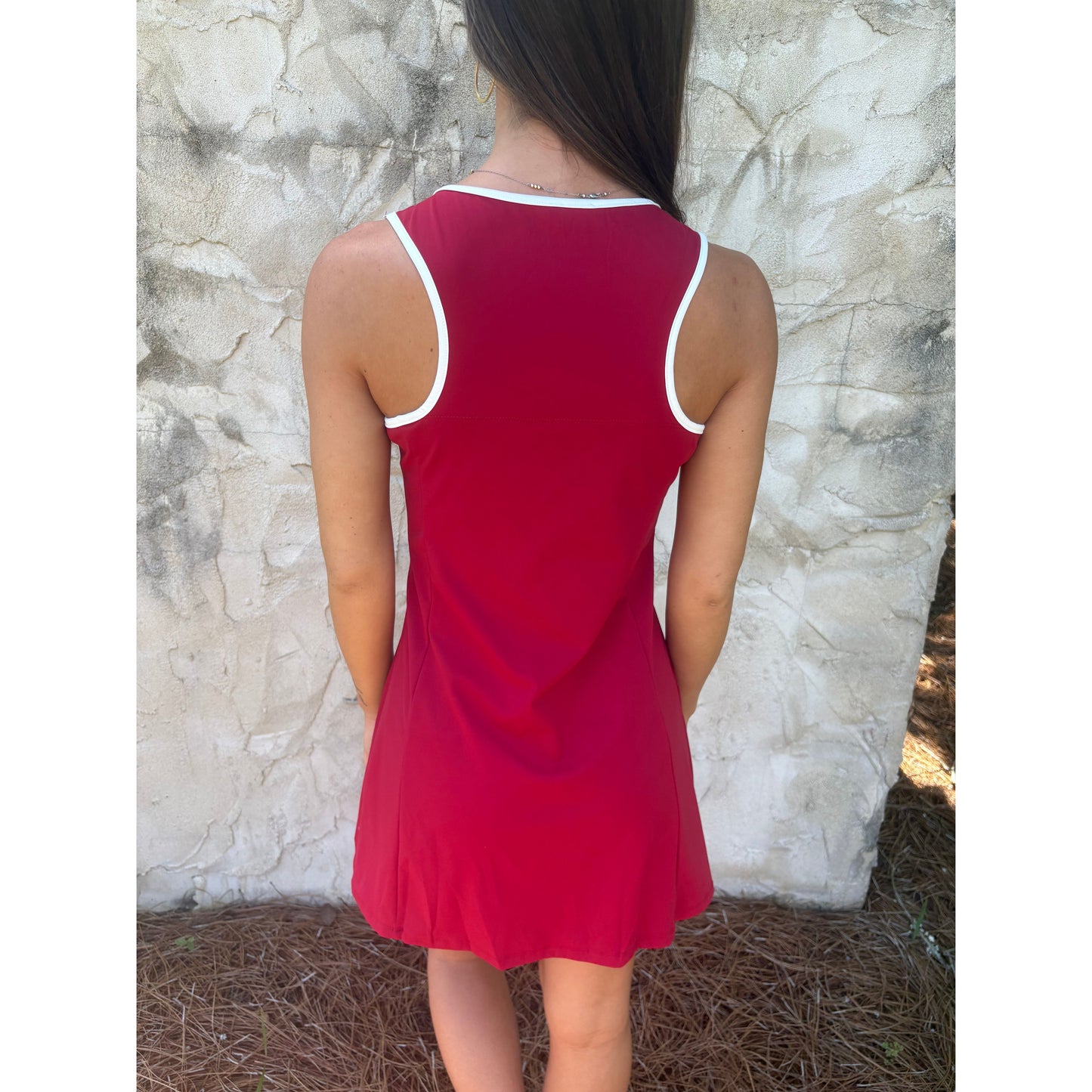 London Athletic Dress - Crimson