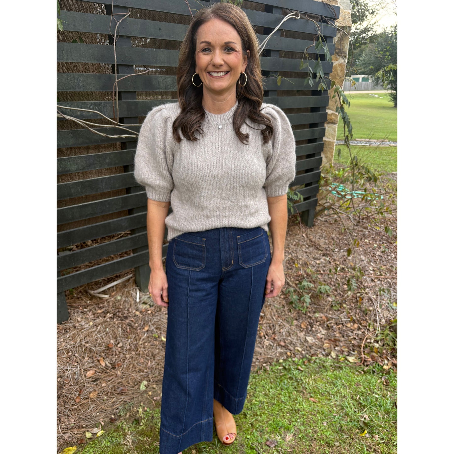 Pippa Puff Sleeve Sweater