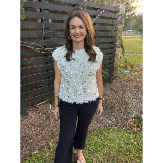 Tinsel Tango Top