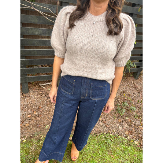 Pippa Puff Sleeve Sweater