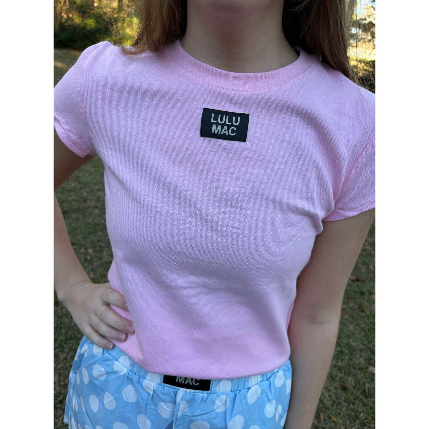 Lulu Mac Baby Doll Top - Pink