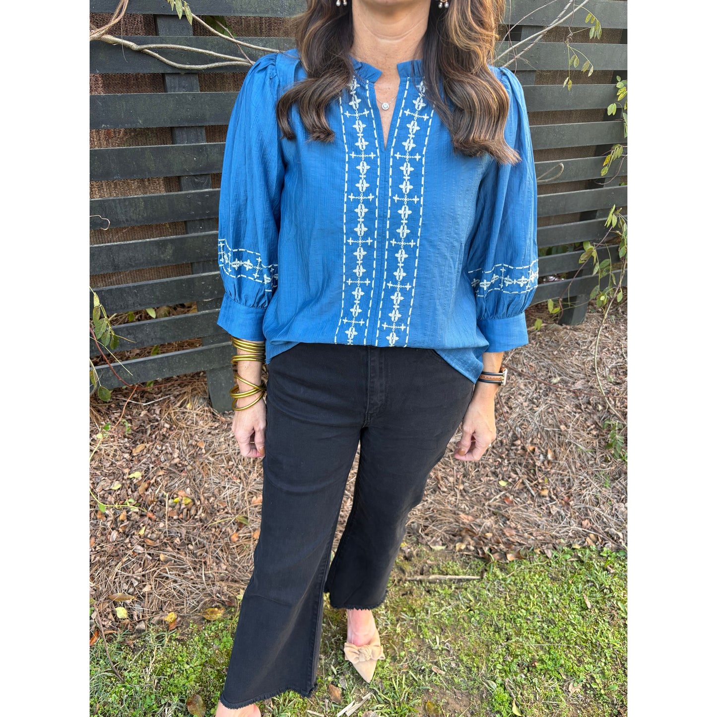 Silent Night Blouse