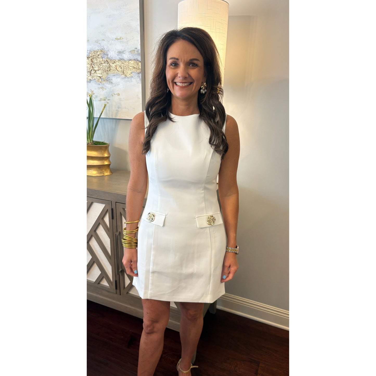 Gardenia Shift Dress