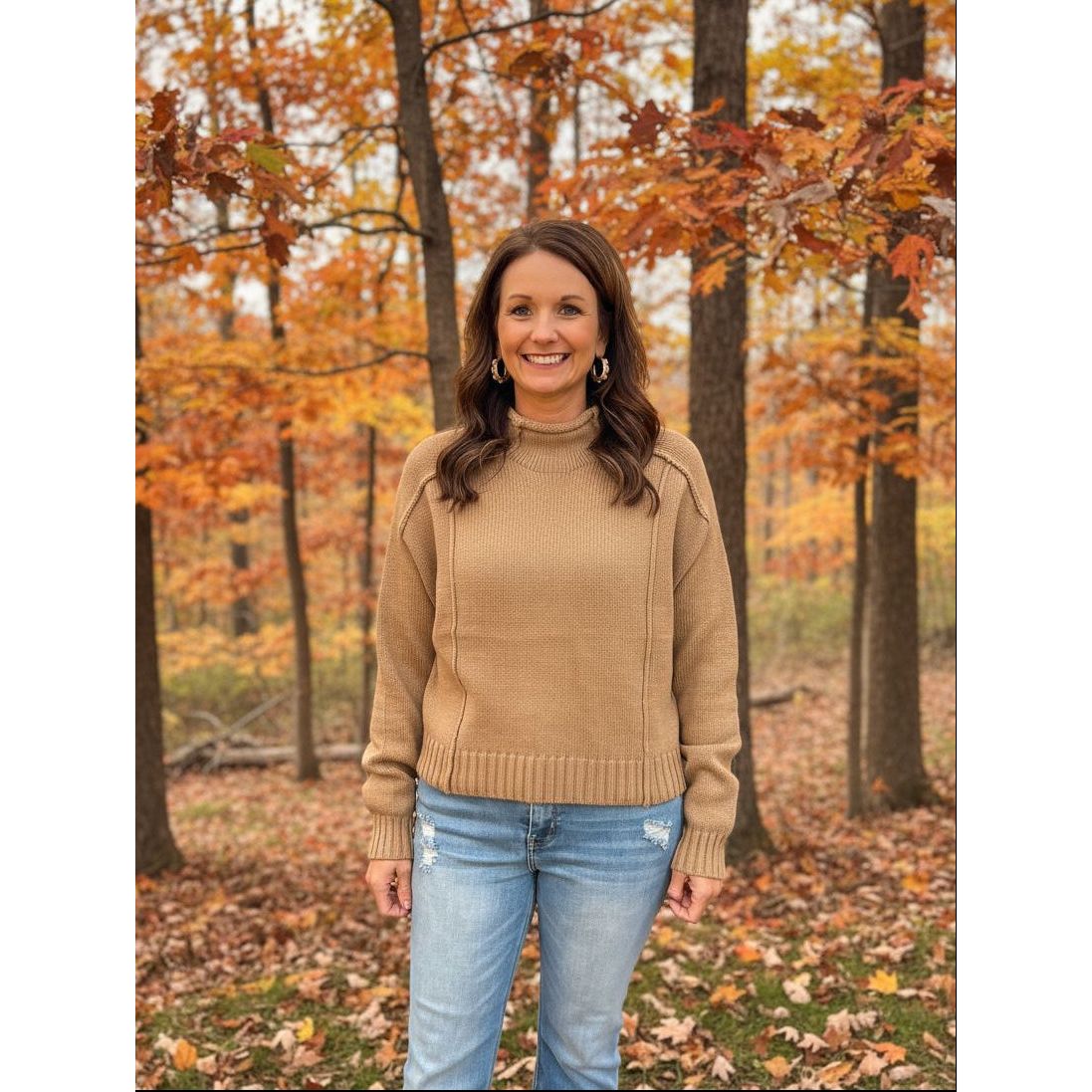 Marley Mock Neck Sweater