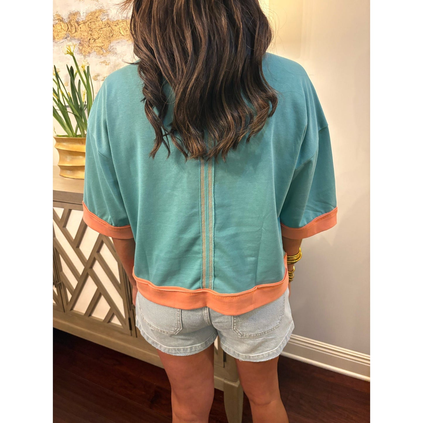 Horizon Color-Block Top