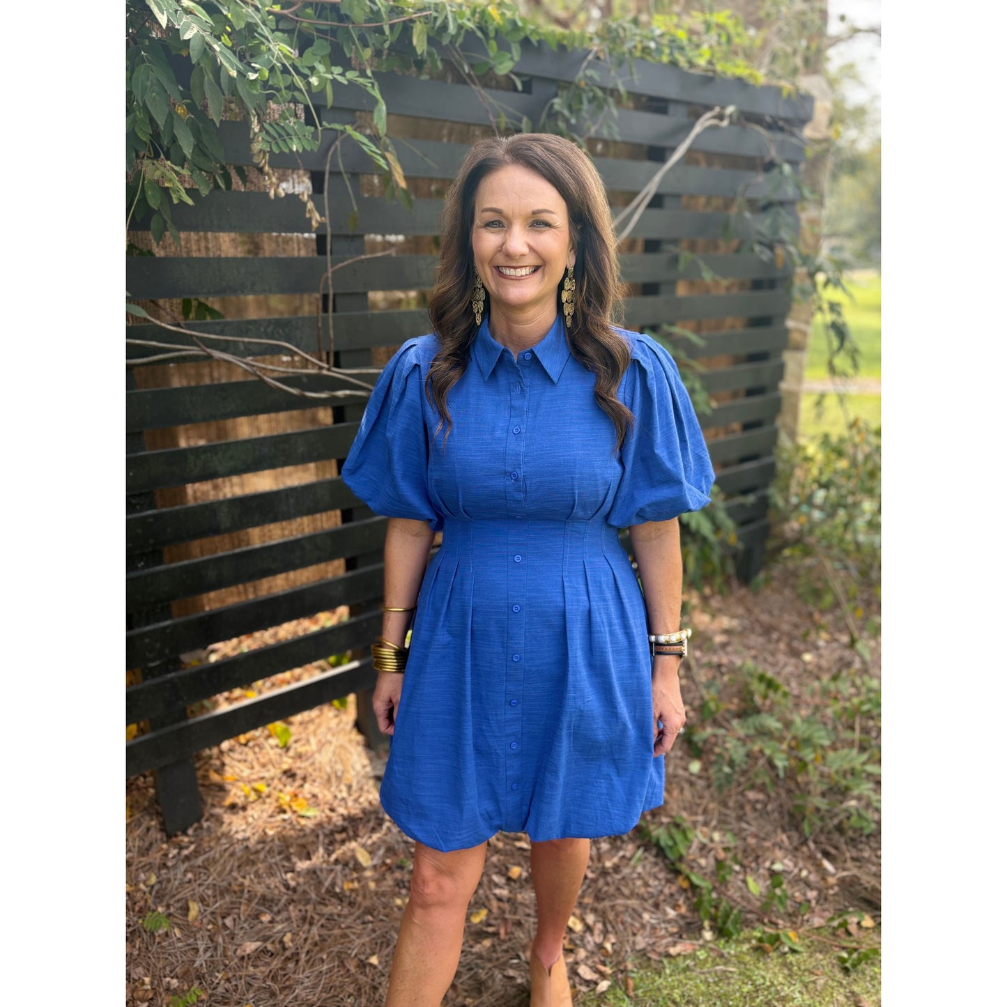 Remi Mini Dress - Blue