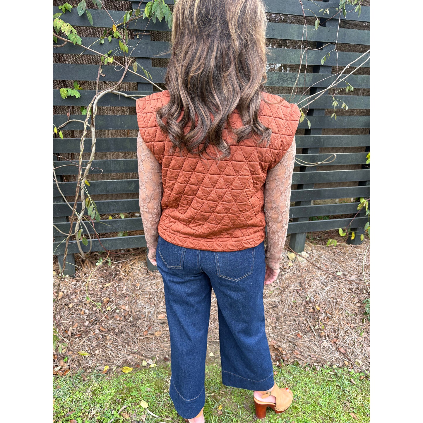 Triangle Quilted Stretch Knit Bomber Jacket