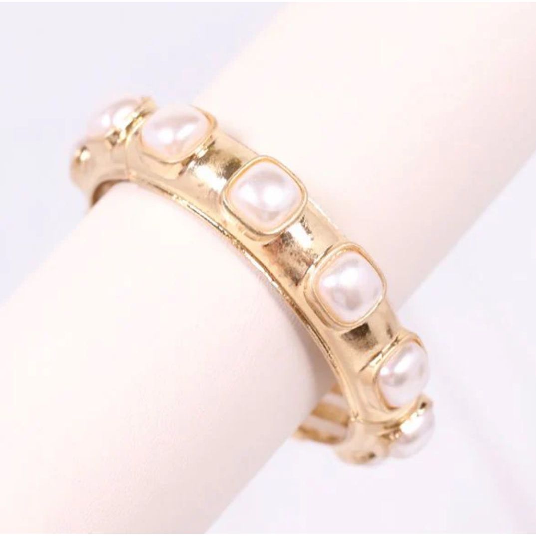 Mirren Bracelet with Pearls Gold
