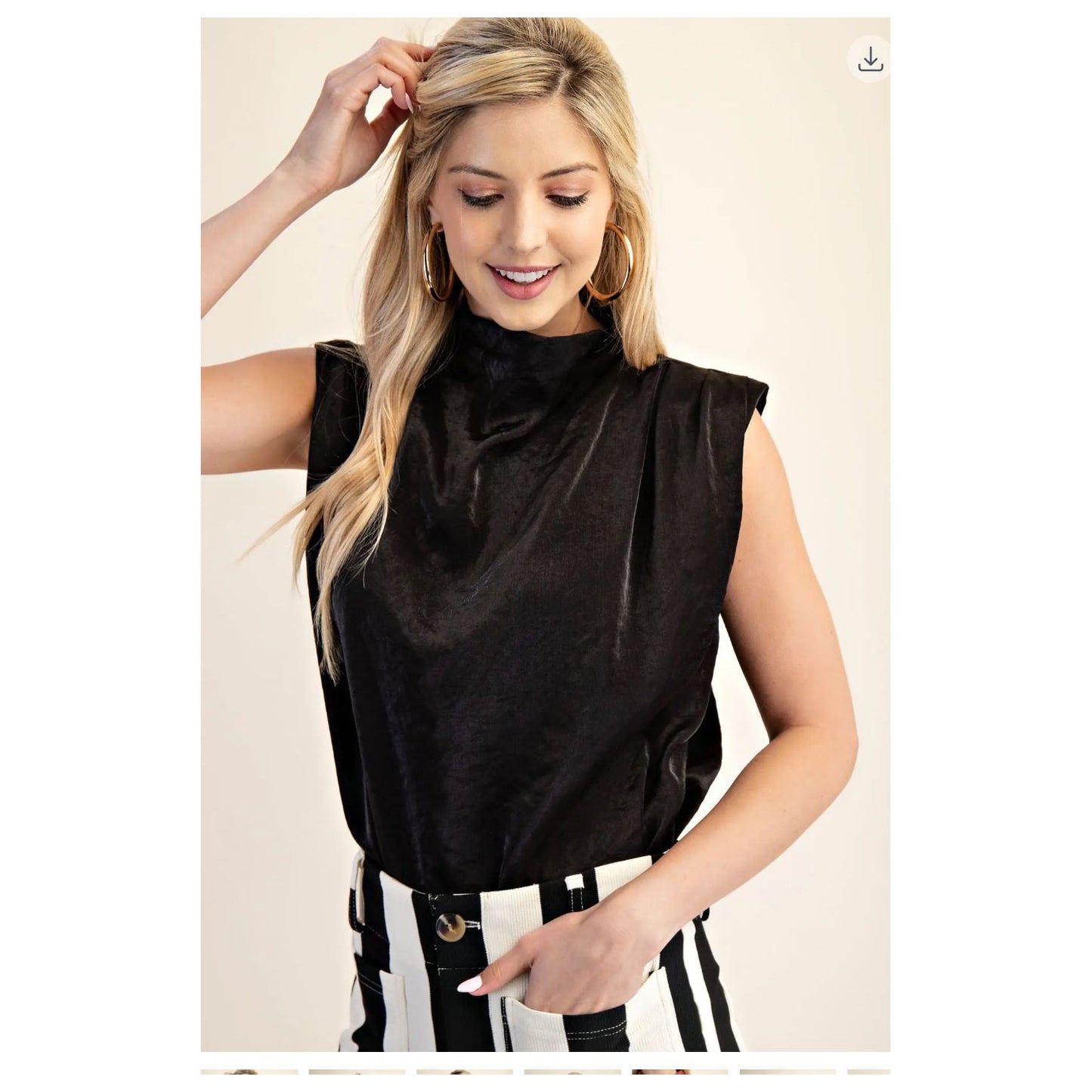 Ellie Blouse Black